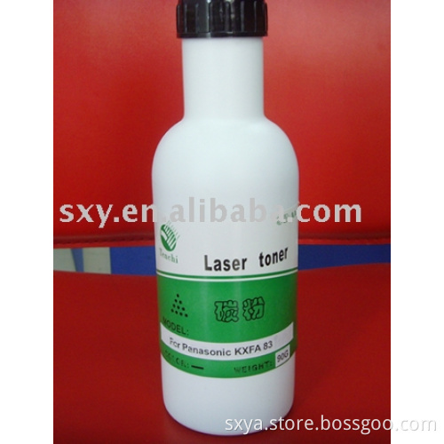 toner powder compatible for panasonic kxfa 83/88/76